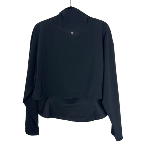 Athleta Black Long Sleeve Top - Picture 2 of 12